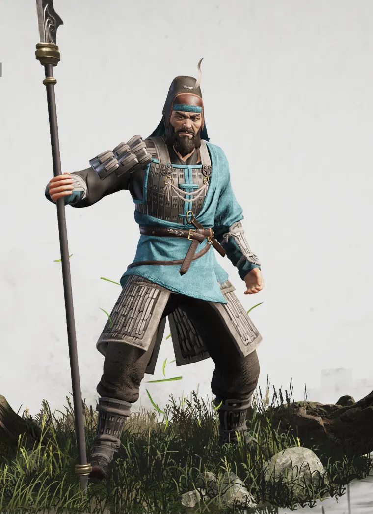 Azure Dragon Vanguard in-game render from the playtest