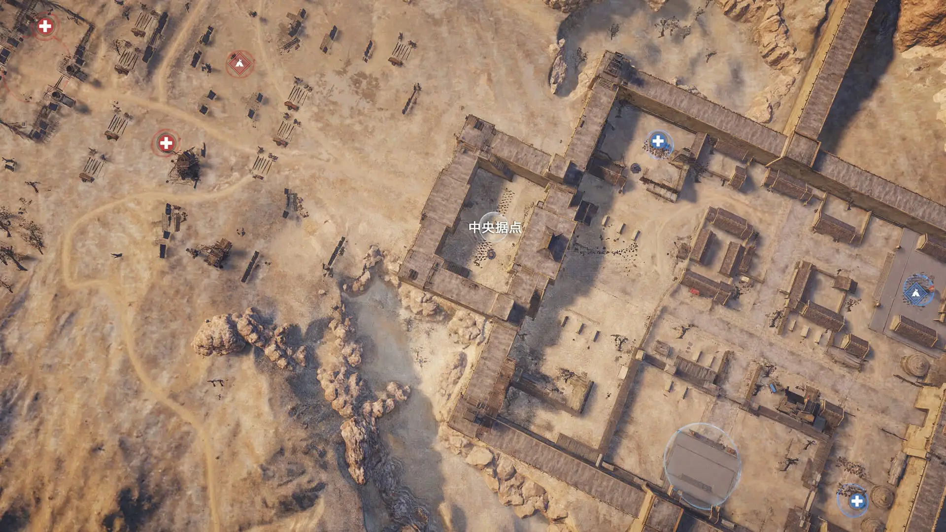 Border Fort sky view