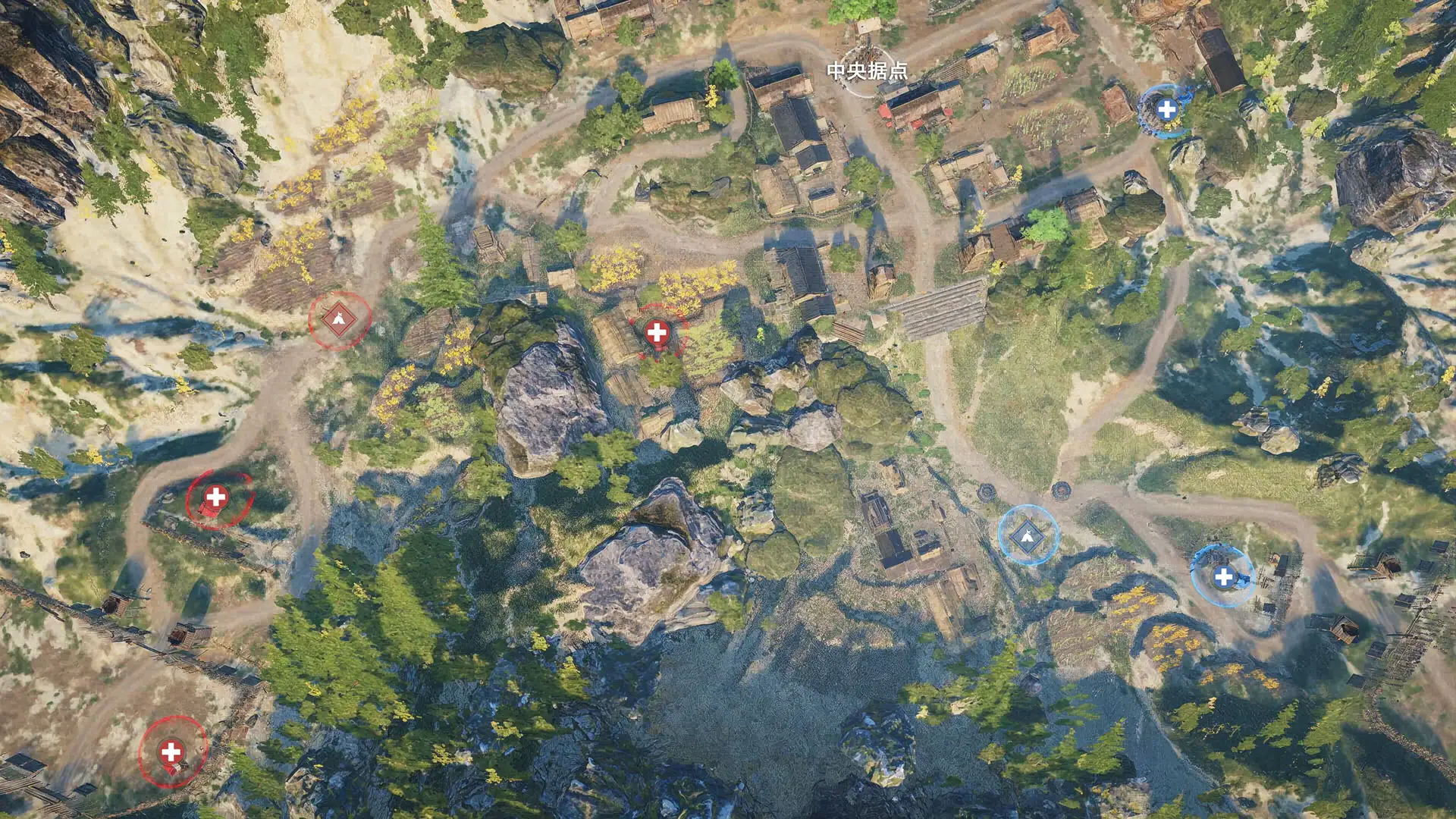 Borderlands Village sky view