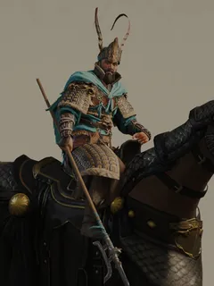Crimson Glaive Cavalry in-game portrait