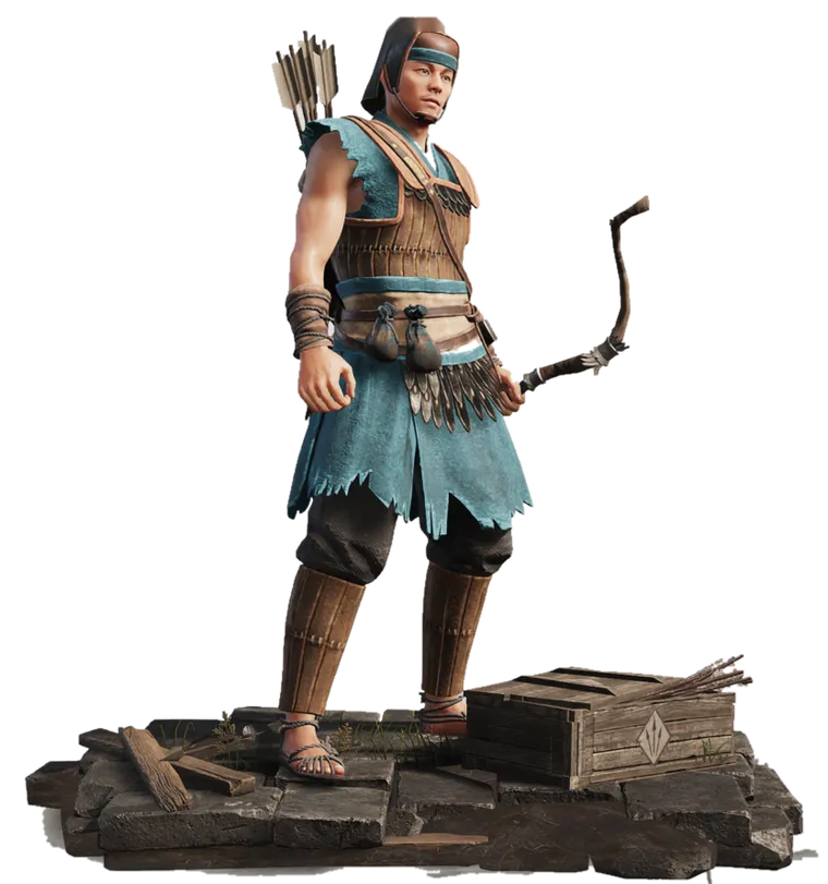Dragon's Fury Wu Prefecture Archers in-game render from the playtest