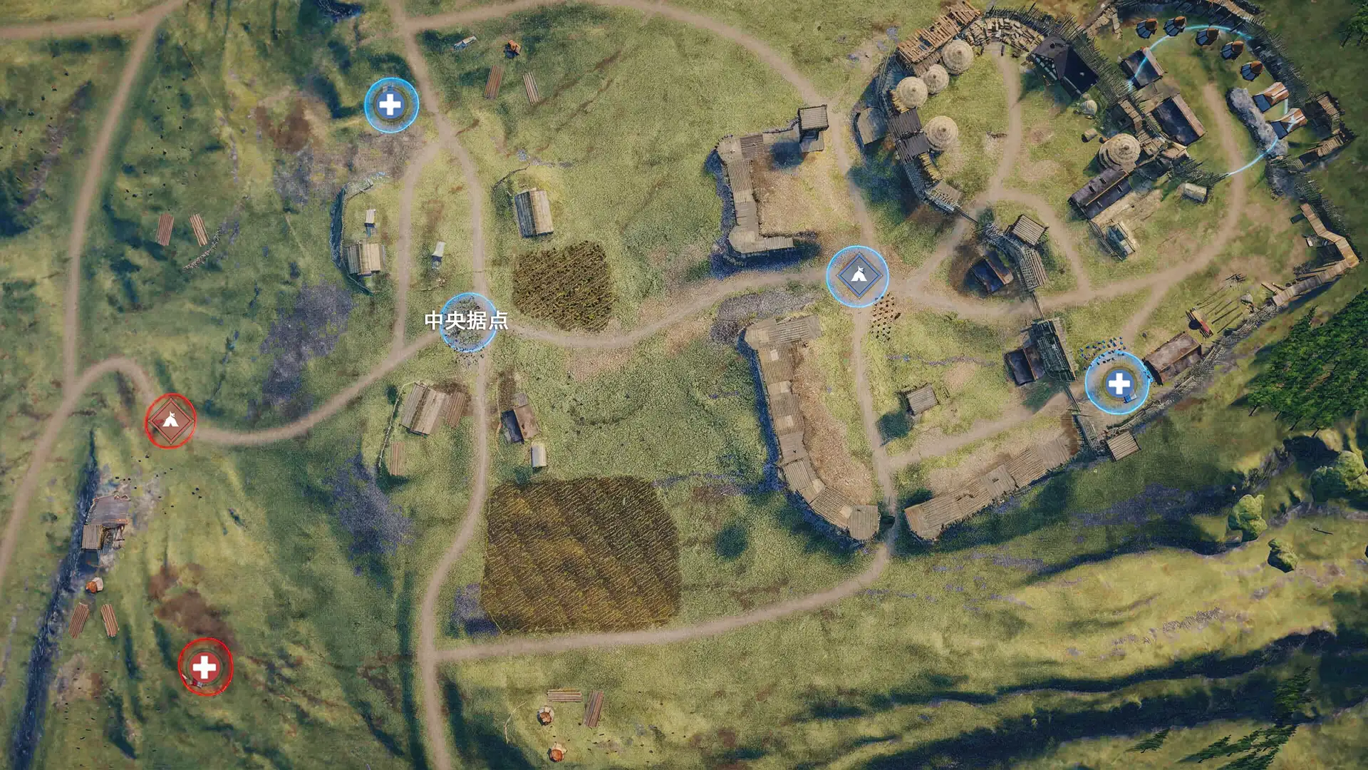 Field Camp sky view