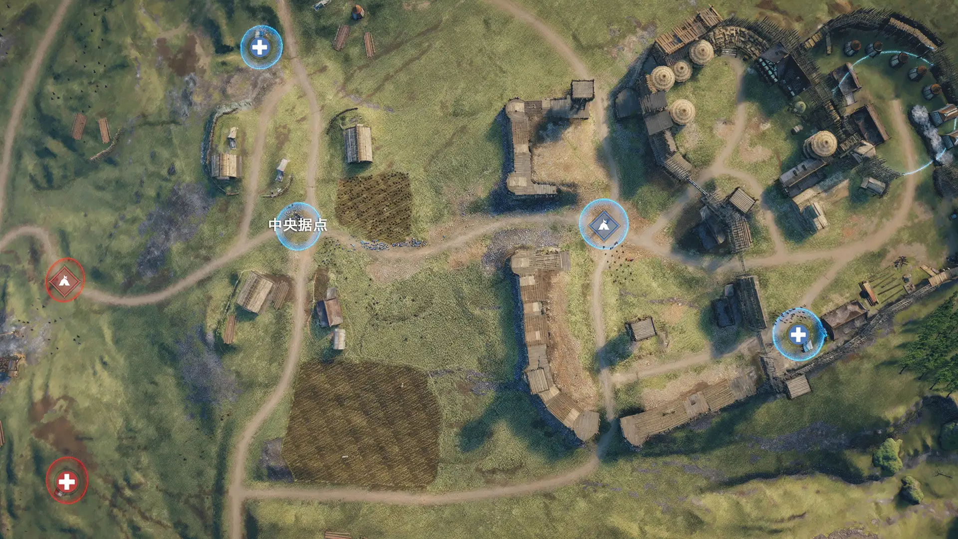 Field Camp sky view