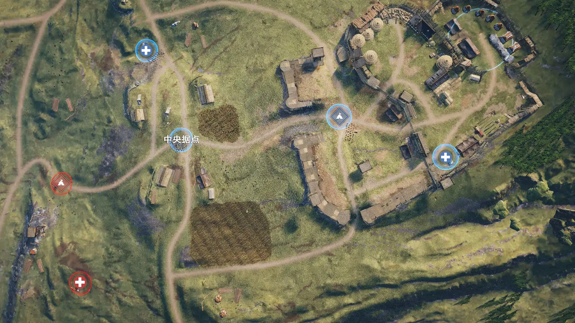 Field Camp sky view