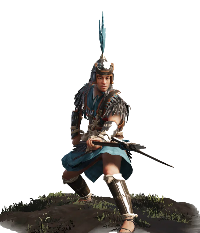 Halberd Elite in-game render from the playtest