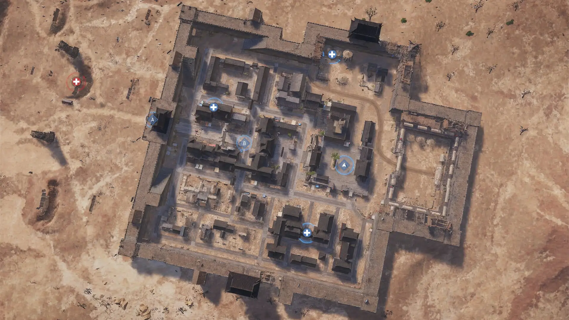 Hidden City sky view