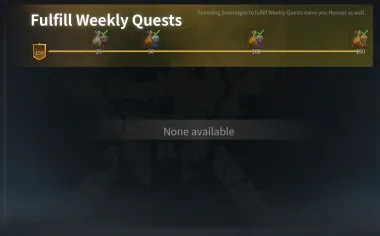 The reward track runs 25 to 150. Paying in Sovereigns earns Honour on top