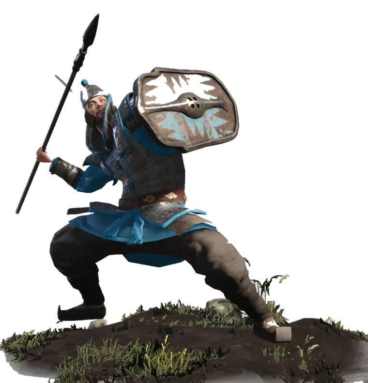 Wei Javelineers in-game render from the playtest