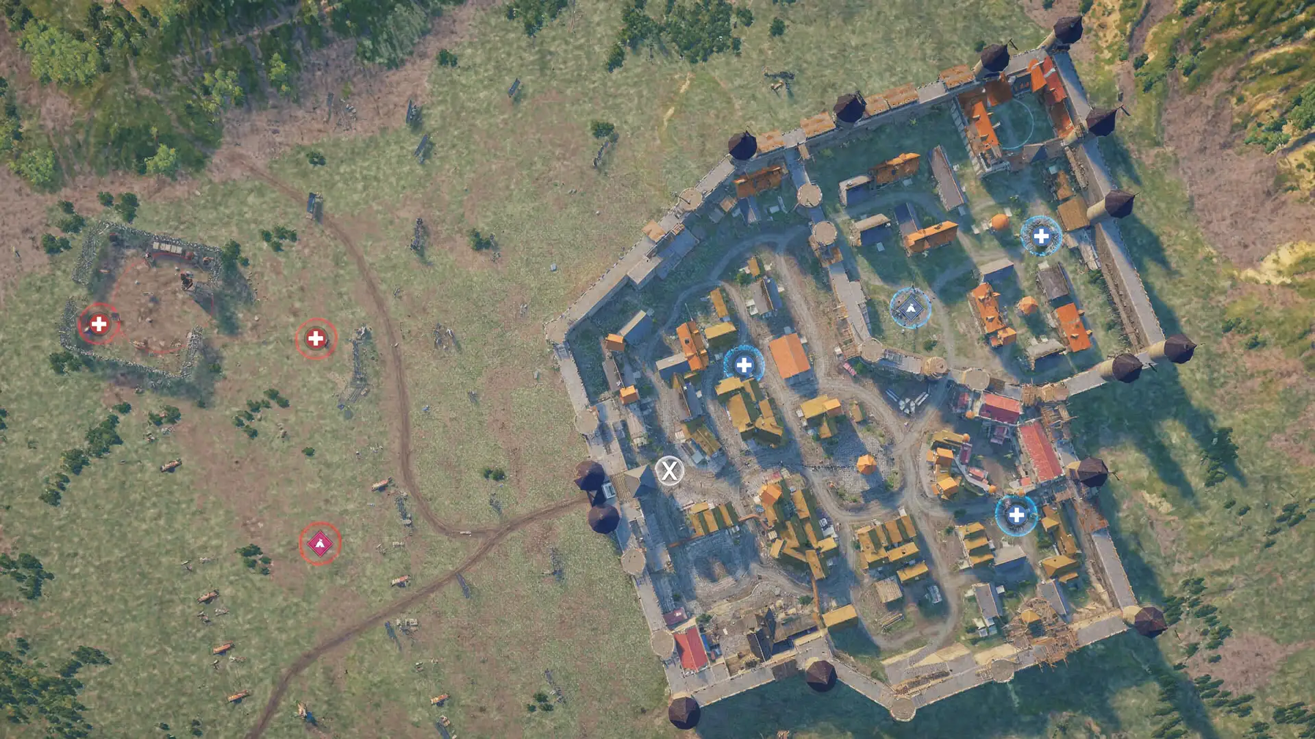 Western City sky view
