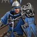 White Plume Guards portrait
