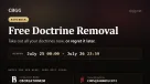 Free Doctrine Removal